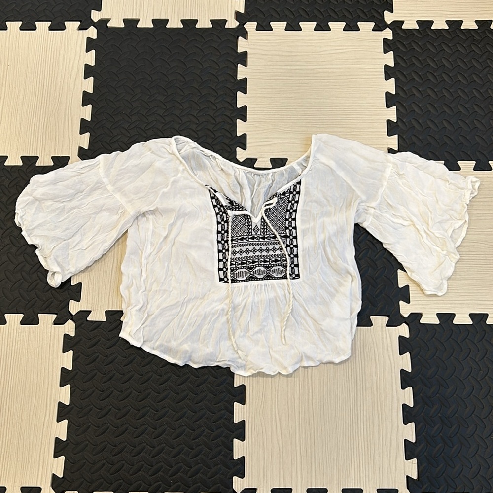 Abercrombie and Fitch Boho flow top  size extra small